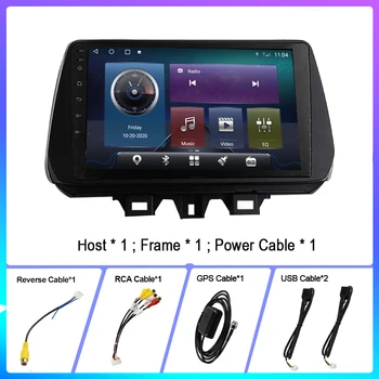 OKNAVI autorádia pre Hyundai Tucson 2019 Multimediálne Android 9.0 2Din 9 Palcový Stereo Prehrávač Autoradio s GPS Navigácie 4G WiFi MP3