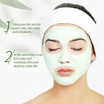 Zelený Čaj Čistiaci Maska na Čistenie Hliny Stick Maska Oil Control Starostlivosť o Pokožku Proti Akné Baklažán Odstrániť Blackhead Bahenné Masky TSLM1
