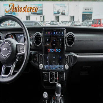 Pre Jeep Wrangler JL 2018-2021 Android Tesla Rádio Auto Multimediálny Prehrávač Auta GPS Navigácie základnú Jednotku Auto Stereo magnetofón