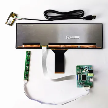 12.6-palcový kapacitný dotykový displej držiak na LCD Obrazovke NV126B5M-N41 IPS 1920*515 HDMI pre Auto Monitor/Bar Displej/Raspberry Pi