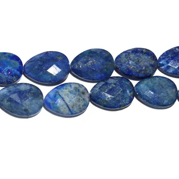 Prírodný Kameň Tvárou lapis lazuli Perly Kvapka Vody Tvar Kameňa Korálky Pre Šperky, Takže Kúzlo DIY Náramok, Náhrdelník 13*18 MM