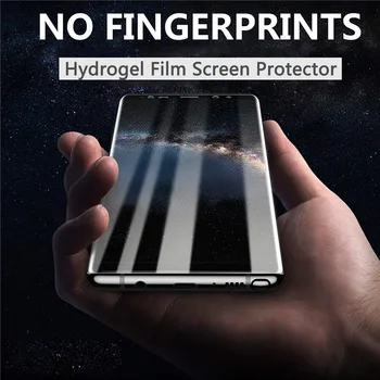 Úplné Pokrytie Fólia na Samsung Galaxy S8 S9 S10 Plus Screen Protector Hydrogel Predná Fólia pre samsung s9 plus Poznámka 8 9 10 Filmu