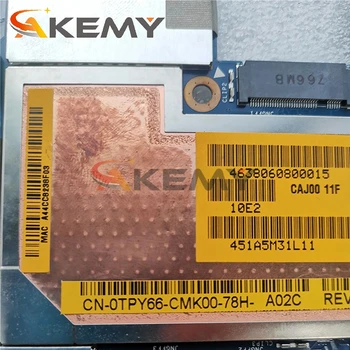 Akemy Pre DELL Latitude 7285 notebook doske doske TPY66 LA-E441P s I5-7Y54 CPU 8GB RAM 7285 doske test ok