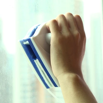 Obojstranný Magnetický Window Cleaner Čistiaca Kefa pre Domácnosť Utrite Nástroje Stierač Užitočné Povrch pre Windows 3-8mm Thicknes