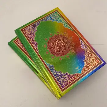 Rainbow Korán, Knihy Islamskej Moslimov Korán Eid Svadobné Dary Hajj Ramadánu Mubarak Láskavosti Kuran-ı Kerim Hediye Coran