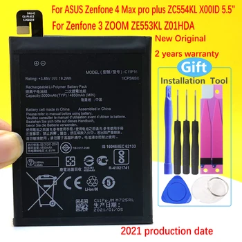 C11P1612 5000mAh Batéria Pre ASUS Zenfone 4 Max pro plus ZC554KL X00ID Pre Zenfone 3 ZOOM ZE553KL Z01HDA NOVÉ