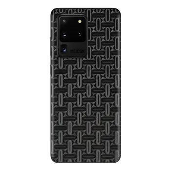 Carbon Fiber Odtlačkový Kože pre Samsung Galaxy S21 Ultra S20 FE Poznámka 20 Filmu Prípadoch Chránič Matný Nálepka pre Samsung S20 S21 Plus