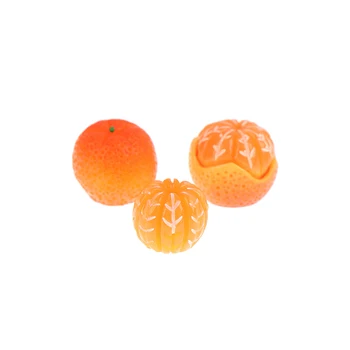 3ks/5 ks domček pre bábiky Mini Orange Model Miniatúrne Potravín Hrať DIY Malá Kuchyňa Supermarket Hračka Príslušenstvo