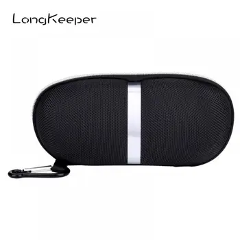 LongKeeper Módne Slnečné Okuliare Prípade Okuliare Box Vysoko Kvalitné Čierna Prípade Okuliare Príslušenstvo