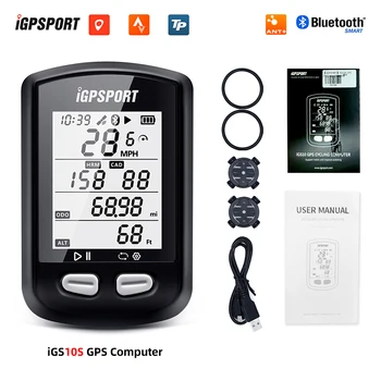 IGPSPORT iGS10S GPS Zapnuté Bicykel Bicykel Počítač iGPS10 s Ceste / MTB Bezdrôtový Rýchlomer počítadlo kilometrov 4.8