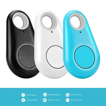 Mini Anti Stratil Alarm Peňaženky Kľúčom Smart Tag Bluetooth Tracer GPS Lokátor Keychain Psa Dieťa ITag Tracker Key Finder