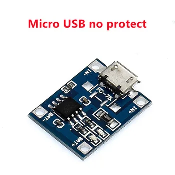 Micro USB 5V 1A 18650 TP4056 Lítiové Batérie, Nabíjačky Modul Plnenie Doska S Ochranou Dual Funkcie 1A Li-ion