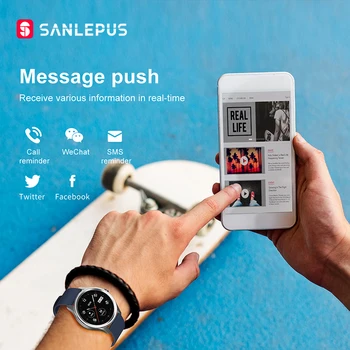 2021 NOVÉ SANLEPUS Smart Hodinky Šport Srdcového tepu Nepremokavé Fitness Náramok Muži Ženy Smartwatch Pre Android Apple Xiao