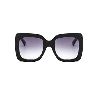 HKNA Nadrozmerné Okuliare Ženy 2021 Luxusné Značky Dizajnér Námestie Slnečné Okuliare Ženy Ročníka Vysokej Kvality Odtiene pre Ženy Gafas