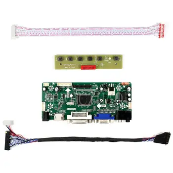 Nové M. NT68676 Monitor Držiak pre LP140WH1-TLA1 TLA2 TLA3 TLA4 HDMI+VGA+DVI+Audio LCD LED Displej Ovládanie ovládač Rada panel