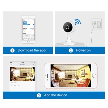 Tuya Inteligentný život WiFi 1080P IP Kamery bezpečnostné Kamery CCTV Kamery