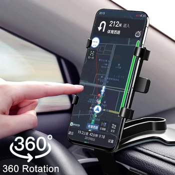 XMXCZKJ Univerzálny Auto Tabuli HUD Mobilný Telefón Majiteľa Vysoká Pružnosť Otočná Auto Clip Držiak Pre iphone 12 Xiao 9 Samsung