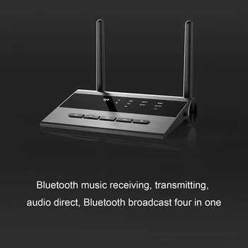 Bluetooth 5.0 Audio Vysielač, Prijímač CSR8675 Bezdrôtový Aptx Auto Adaptér pre TV Auto AptX RCA Adaptér Bezdrôtovej siete