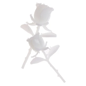 2021 Nové DIY 3D Mini Ruže Tvar Epoxidové Foriem Remesiel, Šperkov, Takže Silikónové UV Živice Plesní