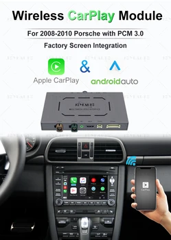 Bezdrôtové Apple Carplay Modul Pre Porsche PCM3.0 Android Auto Mirrorlink 911 Mancan Panamera Cayenne Auto Príslušenstvo AI BOX