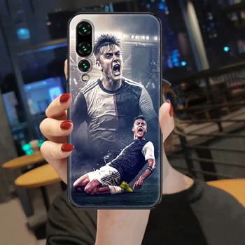 Futbal superstar Paulo Dybala Telefón puzdro Na Huawei Mate S P10 P20 P30 P40 10 20 Inteligentné Z Pro Lite 2019 black celkom vodotesný
