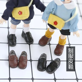 Ob11 topánky detské oblečenie školskú uniformu topánky GCS wild Japonský malé topánky 1 / 12bjd bábika príslušenstvo kožené topánky holala