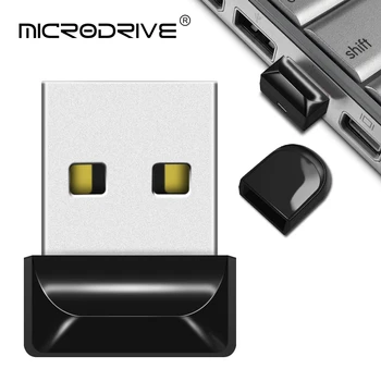 Super Mini malé USB Flash Disk pero Reálne 4GB 8GB 16GB 32GB 64GB Čierny Micro Pero Disk USB Stick Auto pero jednotky