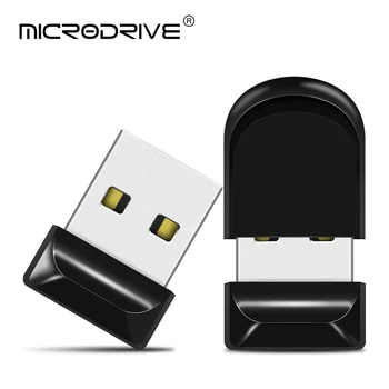 Super Mini malé USB Flash Disk pero Reálne 4GB 8GB 16GB 32GB 64GB Čierny Micro Pero Disk USB Stick Auto pero jednotky