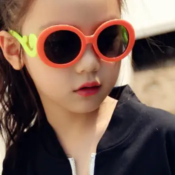 Nové Deti slnečné Okuliare Roztomilý Radiačnej ochrany slnečné Okuliare UV400 silikónové Športové Slnečné Okuliare Pre Baby, Dievčatá, Chlapcov Okuliare Oculos