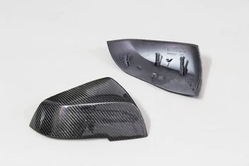 Carbon fiber spätné zrkadlá čiapky bočné kryty zrkadiel pre BMW 1 2 3 4 x1 série F22 F20 F30 F32 F35 F36