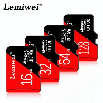 Micro SD Pamäťová Karta 16GB 32GB 64GB 128 GB MicroSD High Speed C10 TF karty Class10 cartao memoria de pamäťovej karty na telefón