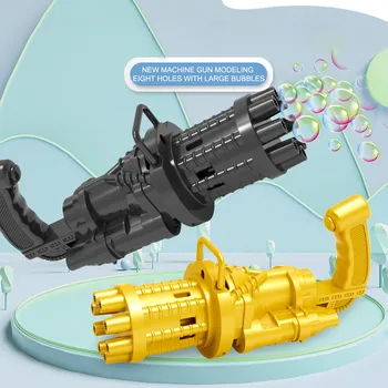 2021 hračka nové, aby hotBubble Zbrane Gatling Bublina Guľomety bublifuk Automatic50ML1PCSSummer hračky pre deti