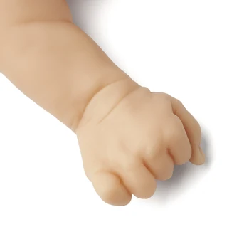 DIY Prázdne Bebe Reborn kit17inch Baby Doll Časti Ručne Vyrobené Dieťa Spí Darren Vinyl Silikónové Nevyfarbené Nedokončené Prázdne Bábika