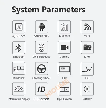 8core Android 10 8 gb ROM Auto Multimediálny Prehrávač, GPS Navigáciu pre BMW 3Series F30 F31 F34 4Series F32 F33 F36