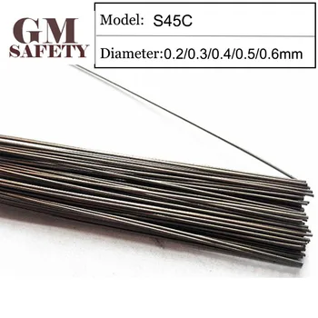 GM Zvárací Drôt Materiál S45C Zváranie Výplň 0.2/0.3/0.4/0.5/0.6 mm Formy Laserové Zváranie Výplň 200pcs /1 Trubice GM2730
