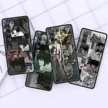Anime Death Note, Mäkké puzdro pre Xiao Mi 11 10 TON Poco X3 NFC 10Lite 9T 9 8 CC9 Pro Poznámka 10 Pocophone F1 M3 Kryt Telefónu Coque Bunky