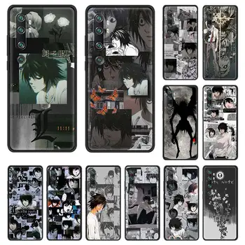 Anime Death Note, Mäkké puzdro pre Xiao Mi 11 10 TON Poco X3 NFC 10Lite 9T 9 8 CC9 Pro Poznámka 10 Pocophone F1 M3 Kryt Telefónu Coque Bunky