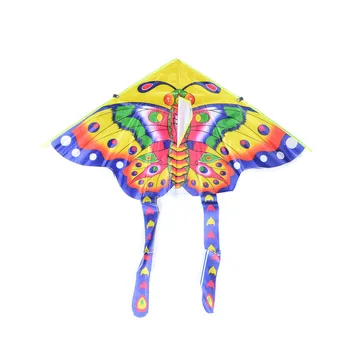 1Pcs Kite Stredné Farebný Motýľ Štýly Rekreačné Vonkajšie Hračky Pre Deti Náhodné 50 cm Skladacia Kite Tradičné Motýľ