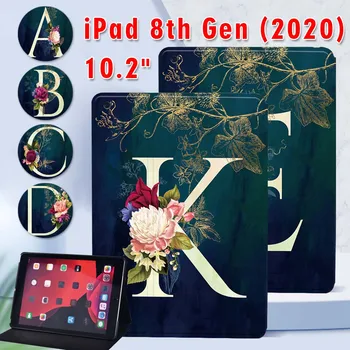 Prípad tabletu do roku 2020 IPad 8. Gen, Prípad pre Apple IPad 8 10.2 Palcov PU Kožené Módne Ochranné puzdro