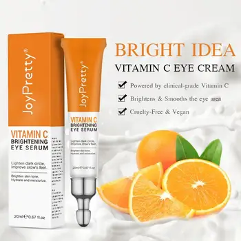 Vitamín C Zosvetliť Tmavé Kruhy Očné Sérum Hyaluronová Jemných Očných Zápalov Nohy Kyseliny Zlepšiť Odstrániť Krém Vrana Anti Y2Z5