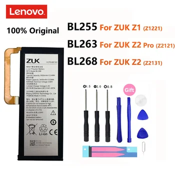 Originálne BL255 BL263 BL268 Batérie Pre Lenovo ZUK Z1 Z2 Pro Z2Pro Mobilný Telefón Náhradné Batérie Bateria + Bezplatné Nástroje