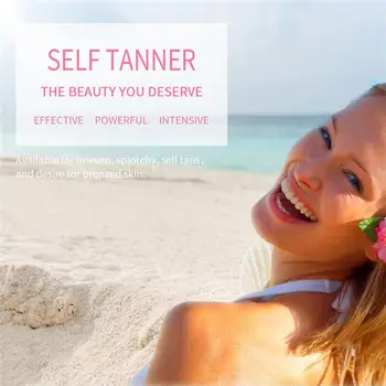 Dlhotrvajúci SunlessTanning Self Tan Organické Self Tanner Prirodzené Opálenie Mouss Telo Opaľovací Krém, Hot Predaj