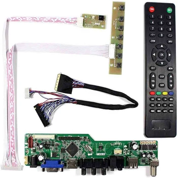 Lwfczhao Monitor Držiak pre HSD121PHW1 TV+HDMI+VGA+AV+USB, LCD, LED displej Regulátora Rada Ovládač lvds 30pins panel