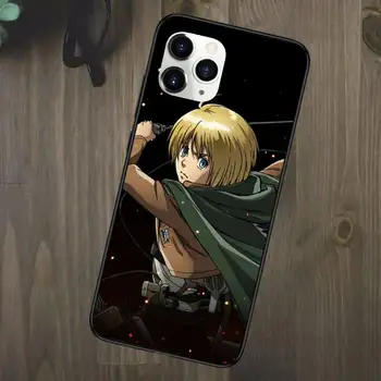 Armin Arlert Útok na Titan Telefón puzdro pre iPhone 11 12 mini pro XS MAX 8 7 Plus X XS XR