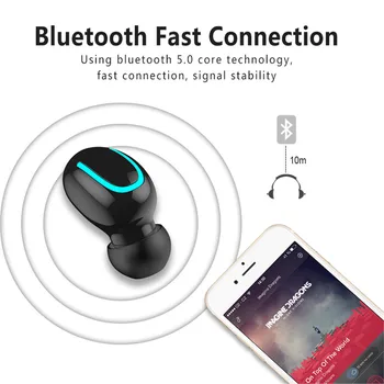 TWS Bluetooth 5.0 Slúchadlá 2200mAh Plnenie Box Bezdrôtové Slúchadlá 9D Stereo Športové Vodotesné Slúchadlá Slúchadlá S Mikrofónom