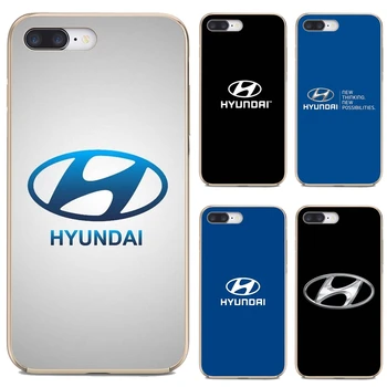 Pre Xiao mi Redmi Poznámka 3 4 4 5 6 7 8 8t 9 9s 9t 10 pro lite Silikónové Telefón Prípade auto-F-Hyundai-S-logom