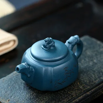 Yixing Slávny Fialová Hliny Dragon Tea Pot Ručné Kung Fu Kanvica Blato Zelená Sifang Tamron Tvorivé Teaware
