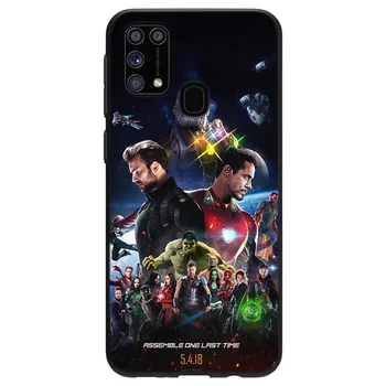 Avengers Kapitán Amerika Pre Samsung Galaxy Note 20 10 9 8 Plus Ultra Lite M31 M31S M10 M20 M02 M30 M40 Soft Telefón Prípade