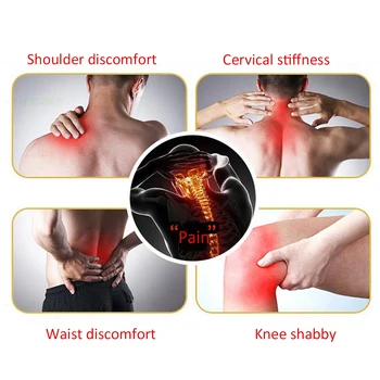 8 Pack/32 Ks Čínskej Medicíny Magnetické Omietky Reumatoidnej Artritídy Striedajúci Koleno Zadnej Pás Spoločné Ramenný Úľavu Od Bolesti Patch