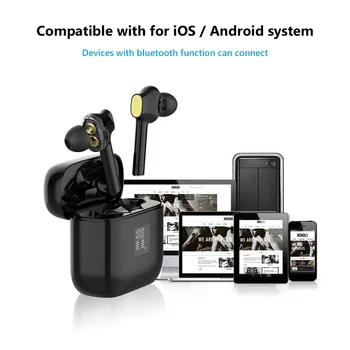 Pre Ulefone Brnenie 11 10 7E 8 Brnenie 9E 6S 6E X7 X5 Pro Bezdrôtový TWS Bluetooth 5.0 In-Ear Redukcia Šumu Slúchadlá Športové Slúchadlá